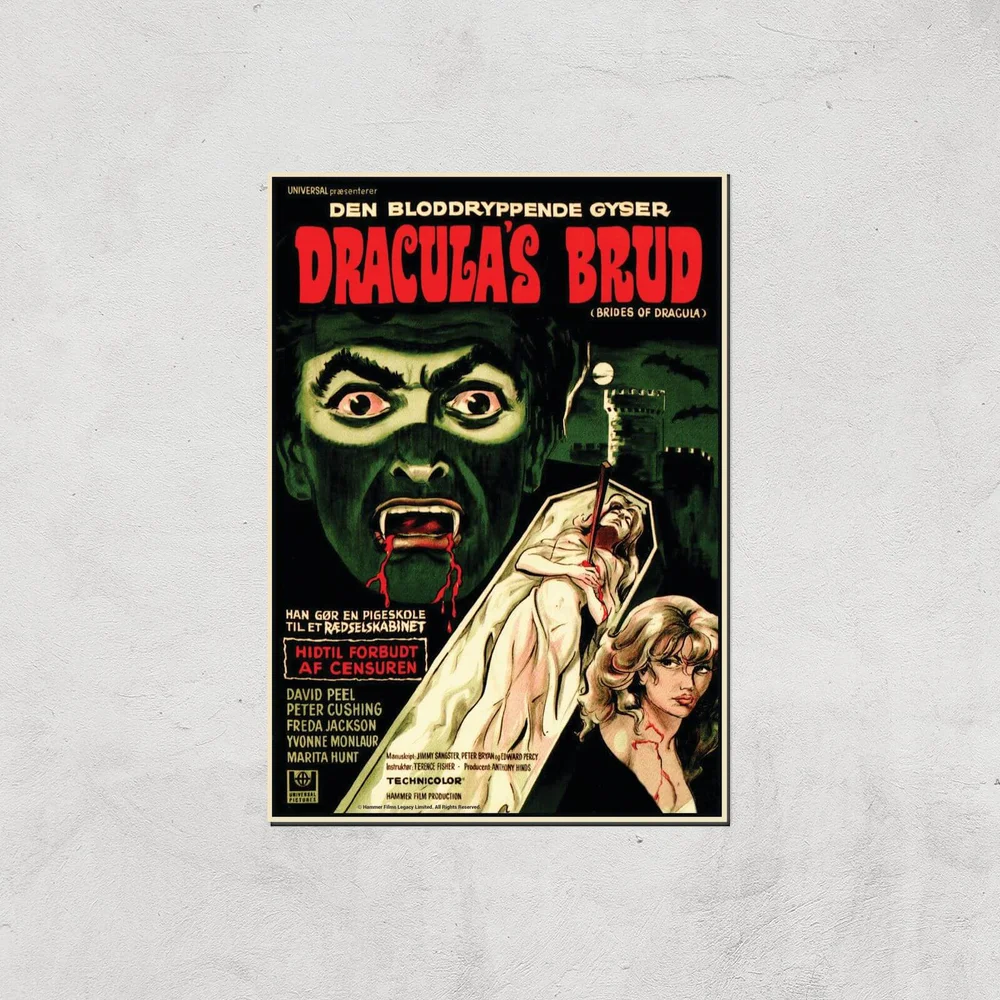 Dracula's Brud Giclee Art Print - A4 - Print Only Bild 1