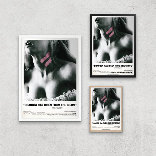 Dracula Has Risen From The Grave Giclee Art Print