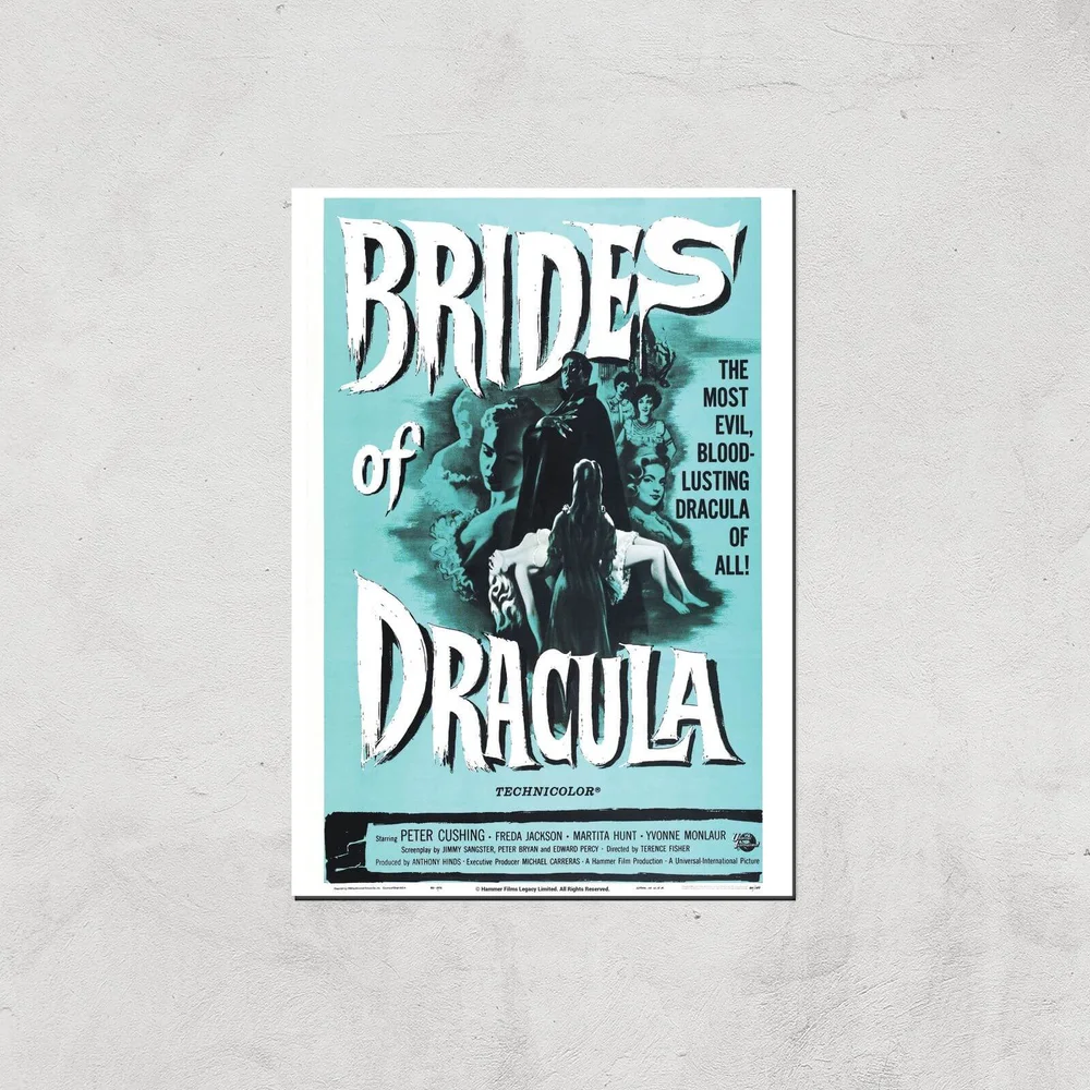 Brides Of Dracula Giclee Art Print - A2 - Print Only Bild 1