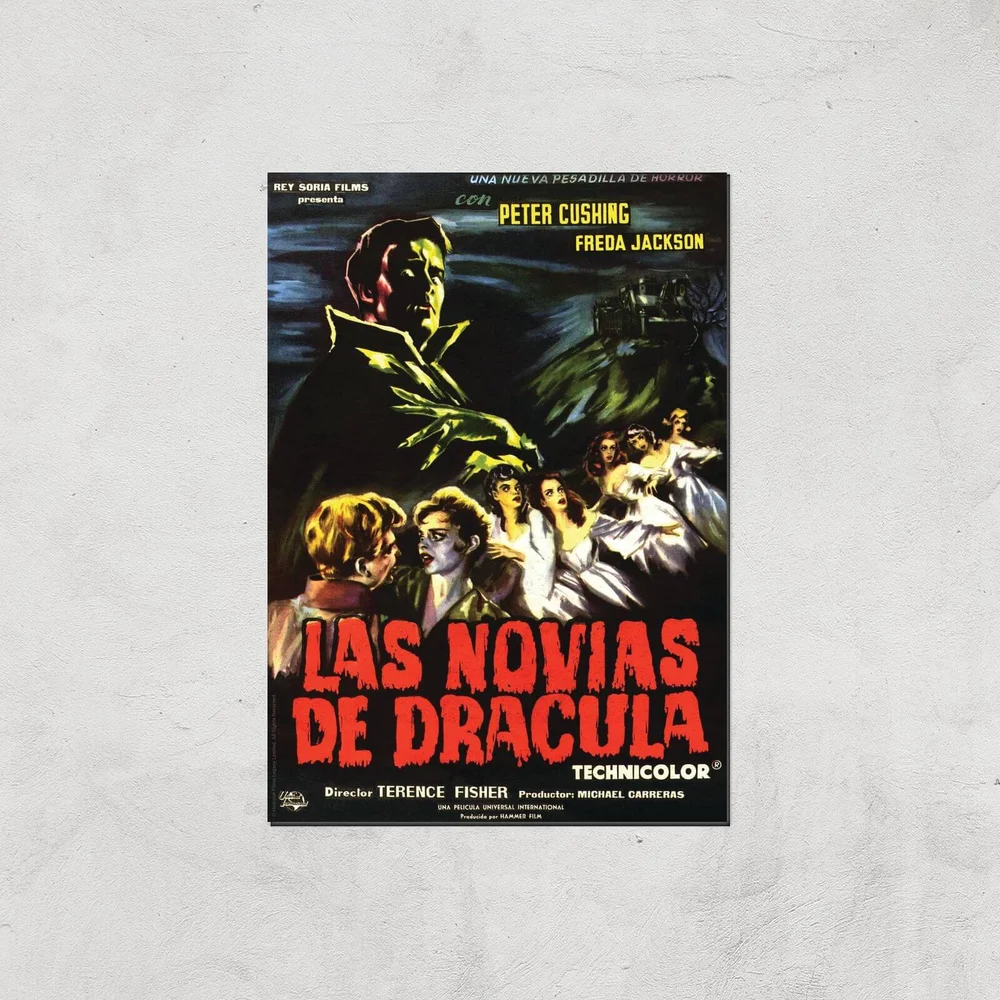 Las Novias De Dracula Giclee Art Print - A4 - Print Only Bild 1