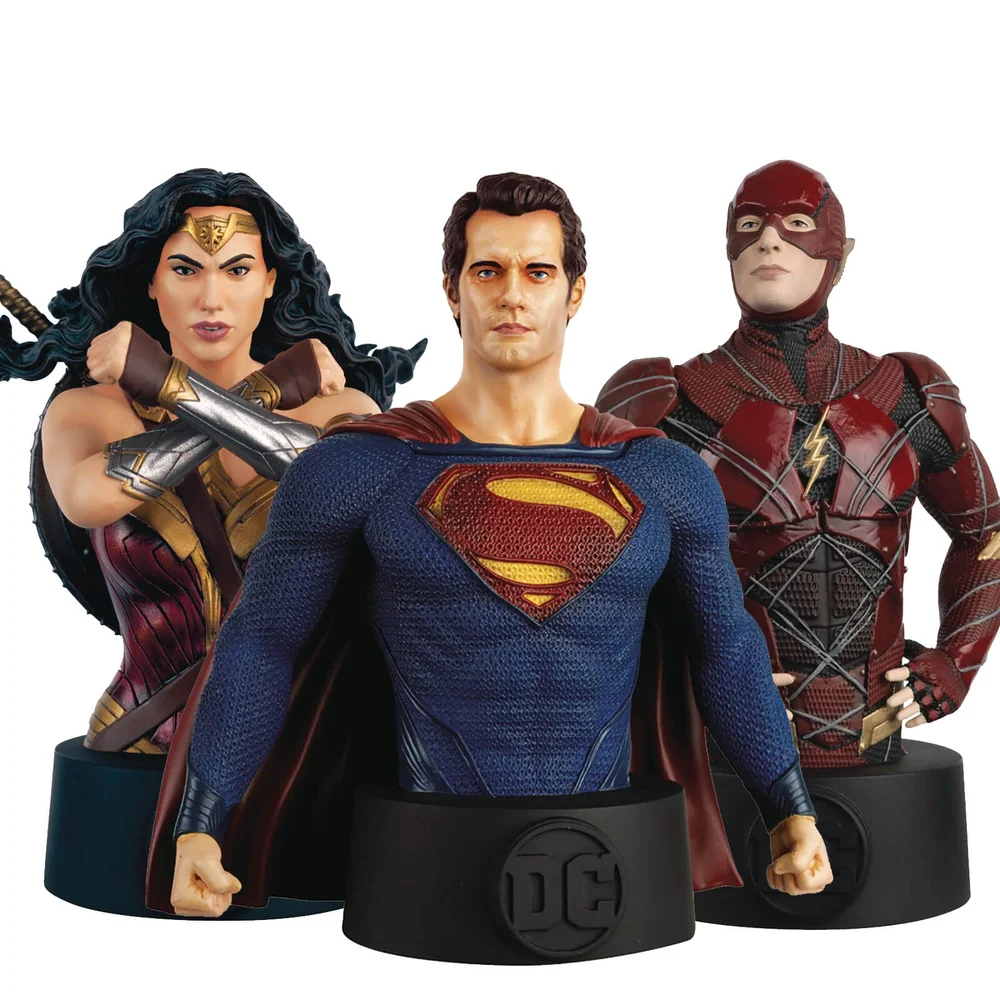 Ultimate 3-Pack Bust - DC Comics Justice League (Wonder Woman, The Flash and Superman) Bild 1