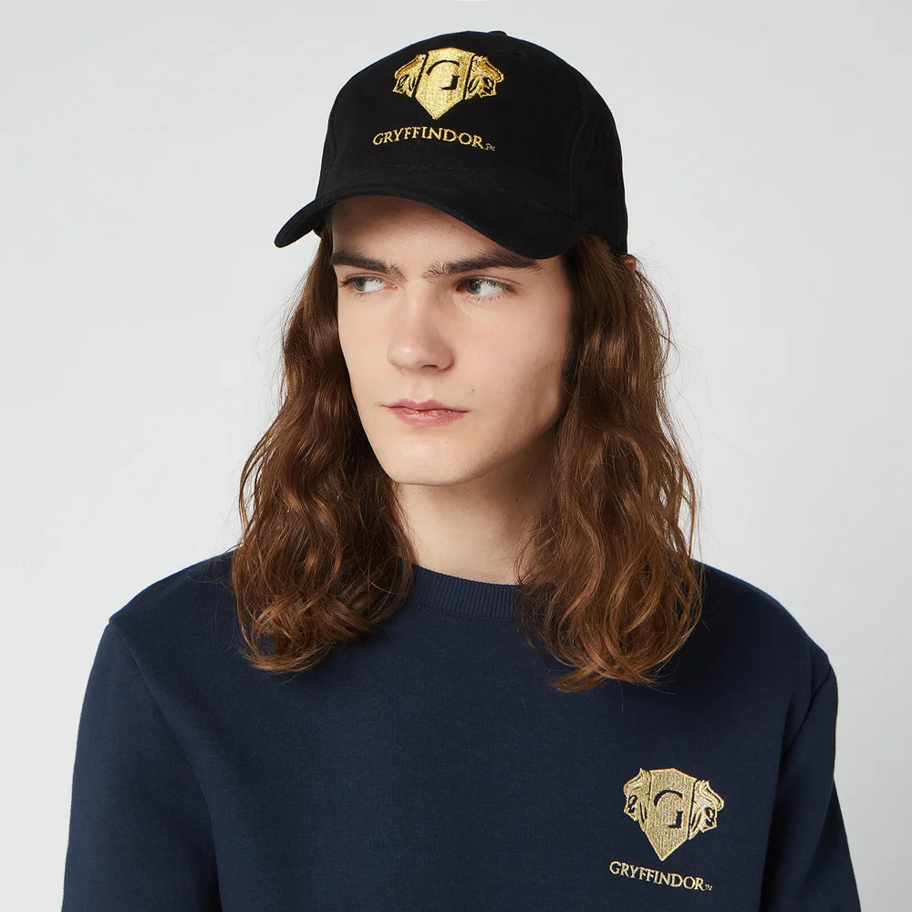 Harry Potter Gryffindor Embroidered Cap - Black Bild 1