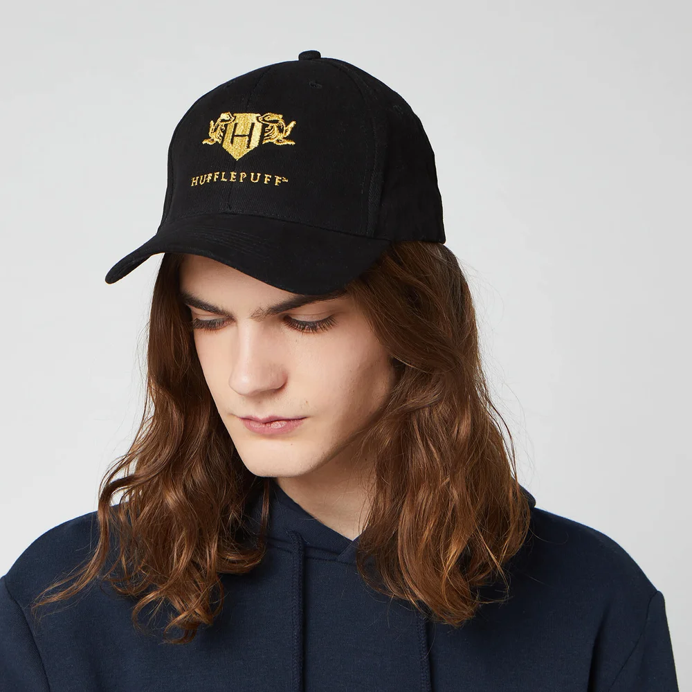 Harry Potter Hufflepuff Embroidered Cap - Black Bild 1