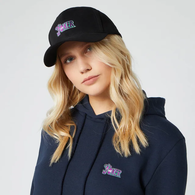 DC The Joker Embroidered Cap - Black