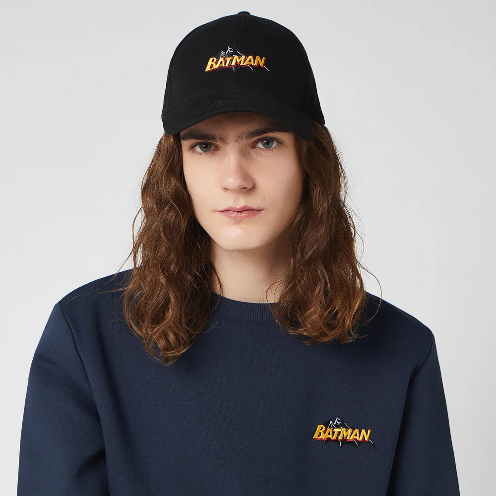 DC Batman Embroidered Cap - Black Bild 1
