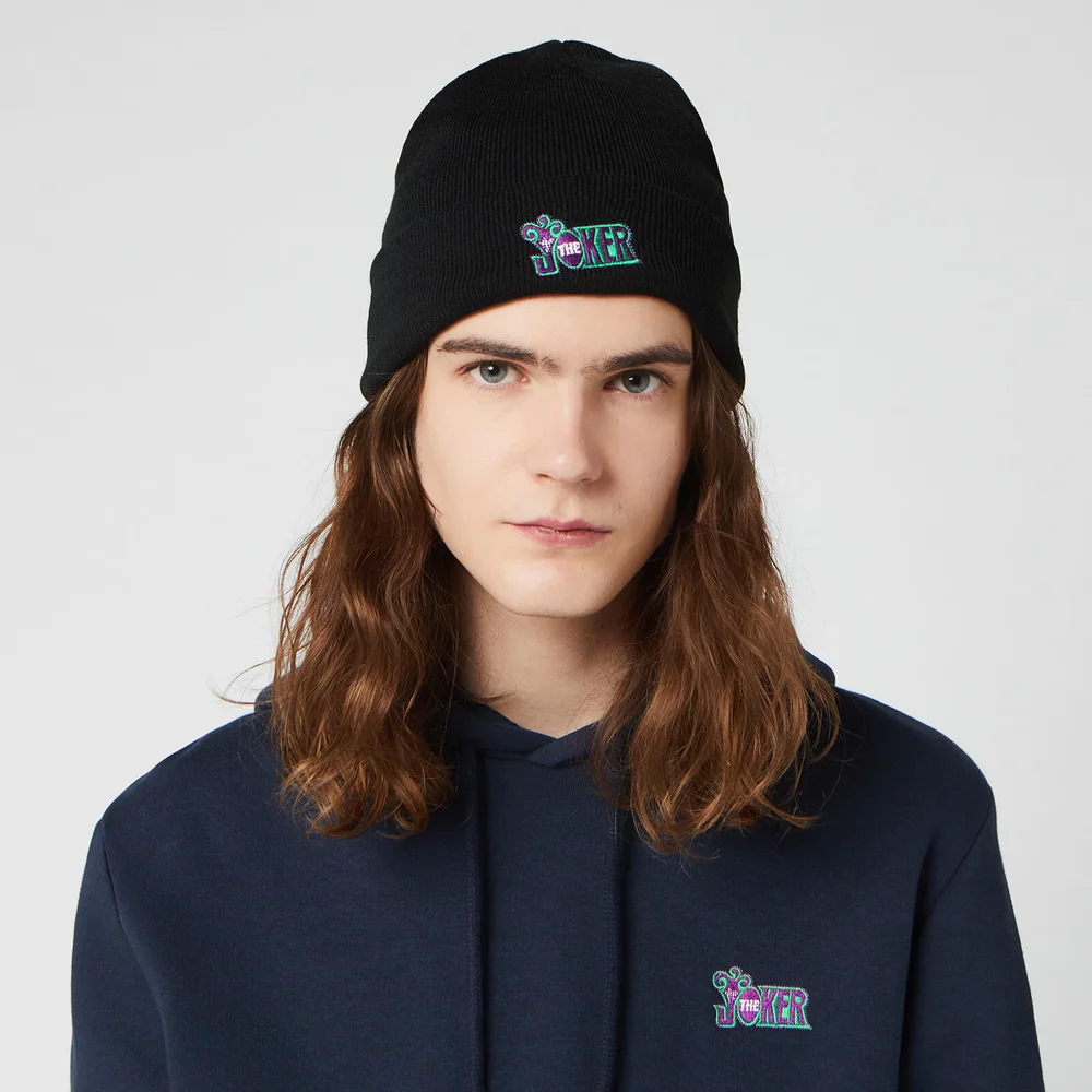 DC The Joker Beanie Hat - Black Bild 1