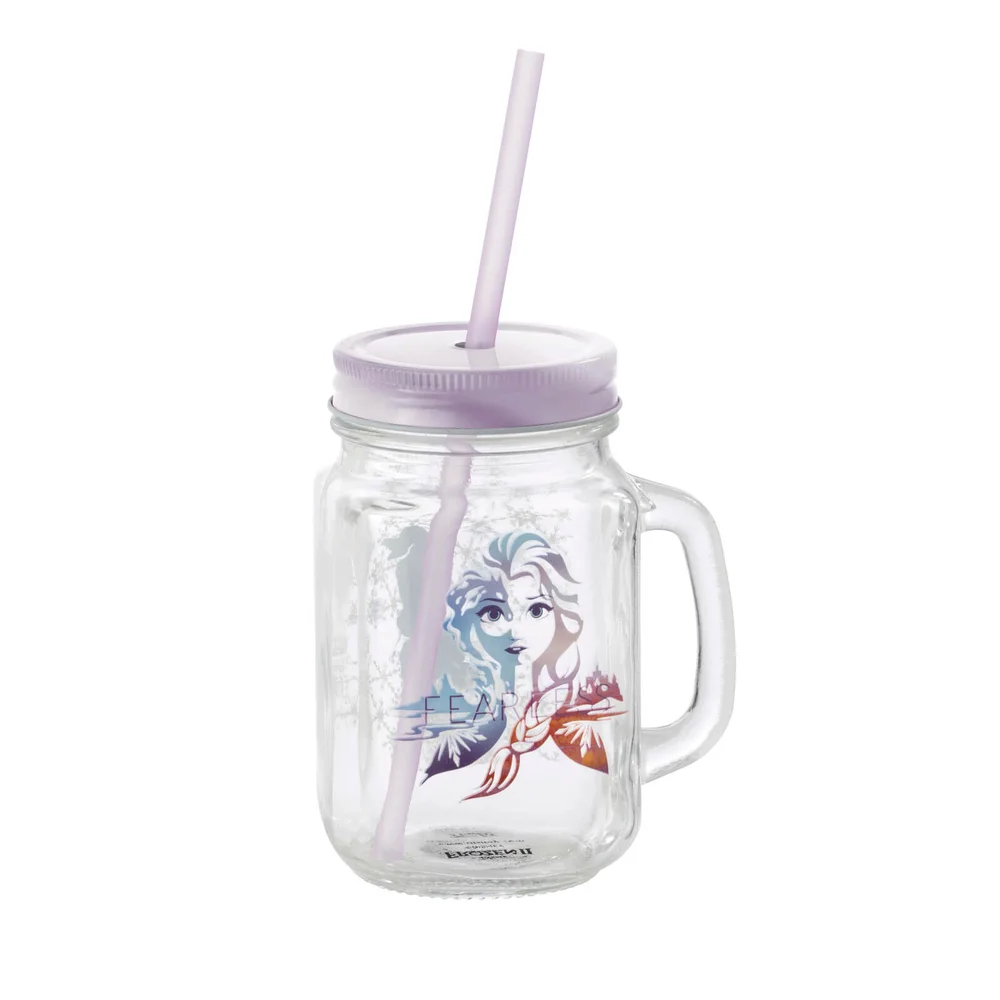 Funko Haushaltswaren Disney Die Eiskönigin Elsa Einmach-Trinkglas Bild 1