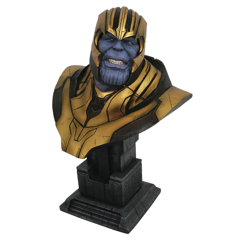 Diamond Select Marvel Legends In 3D 1/2 Scale Bust - Avengers: Endgame Thanos Bild 1