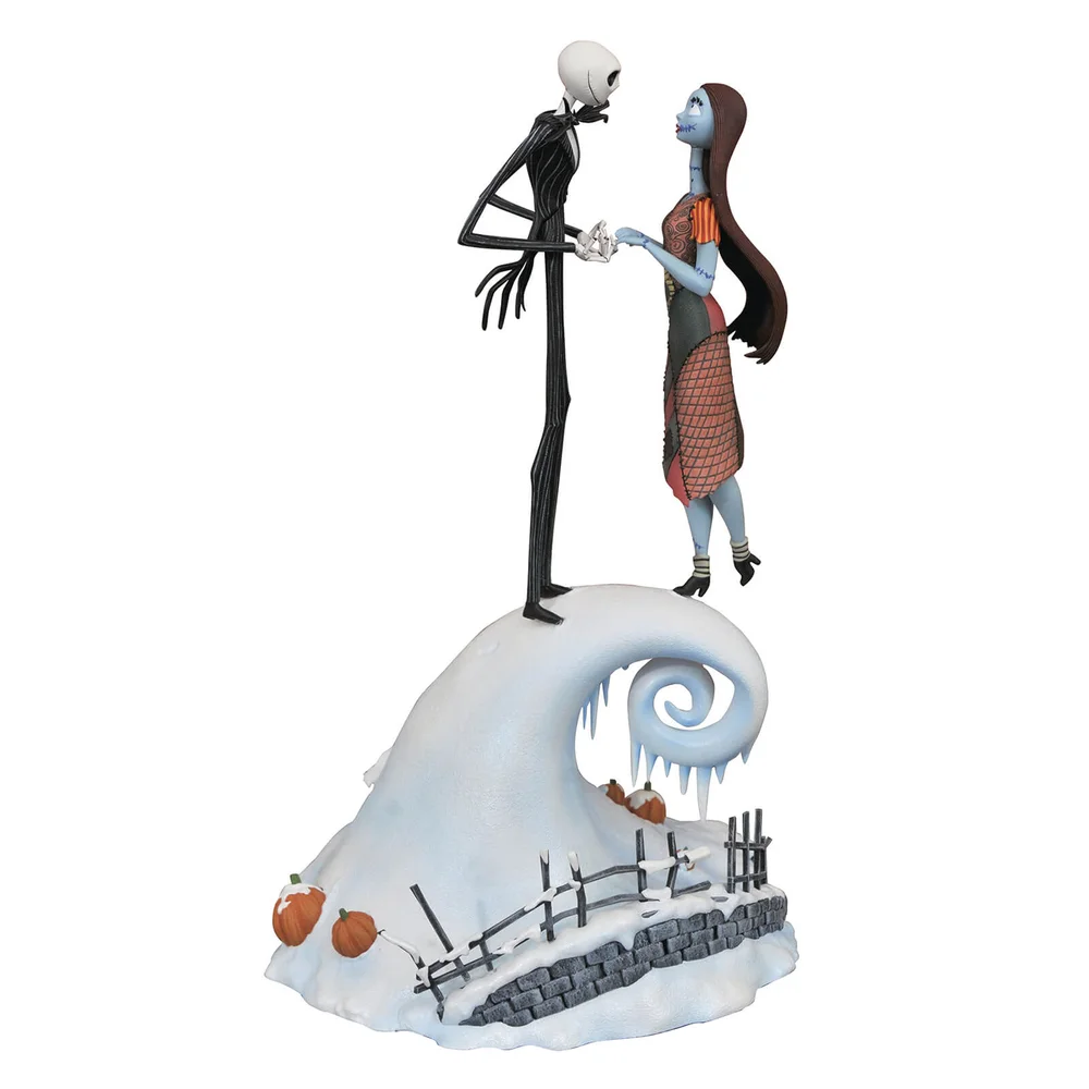 Diamond Select Nightmare Before Christmas Milestones Jack & Sally Statue Bild 1