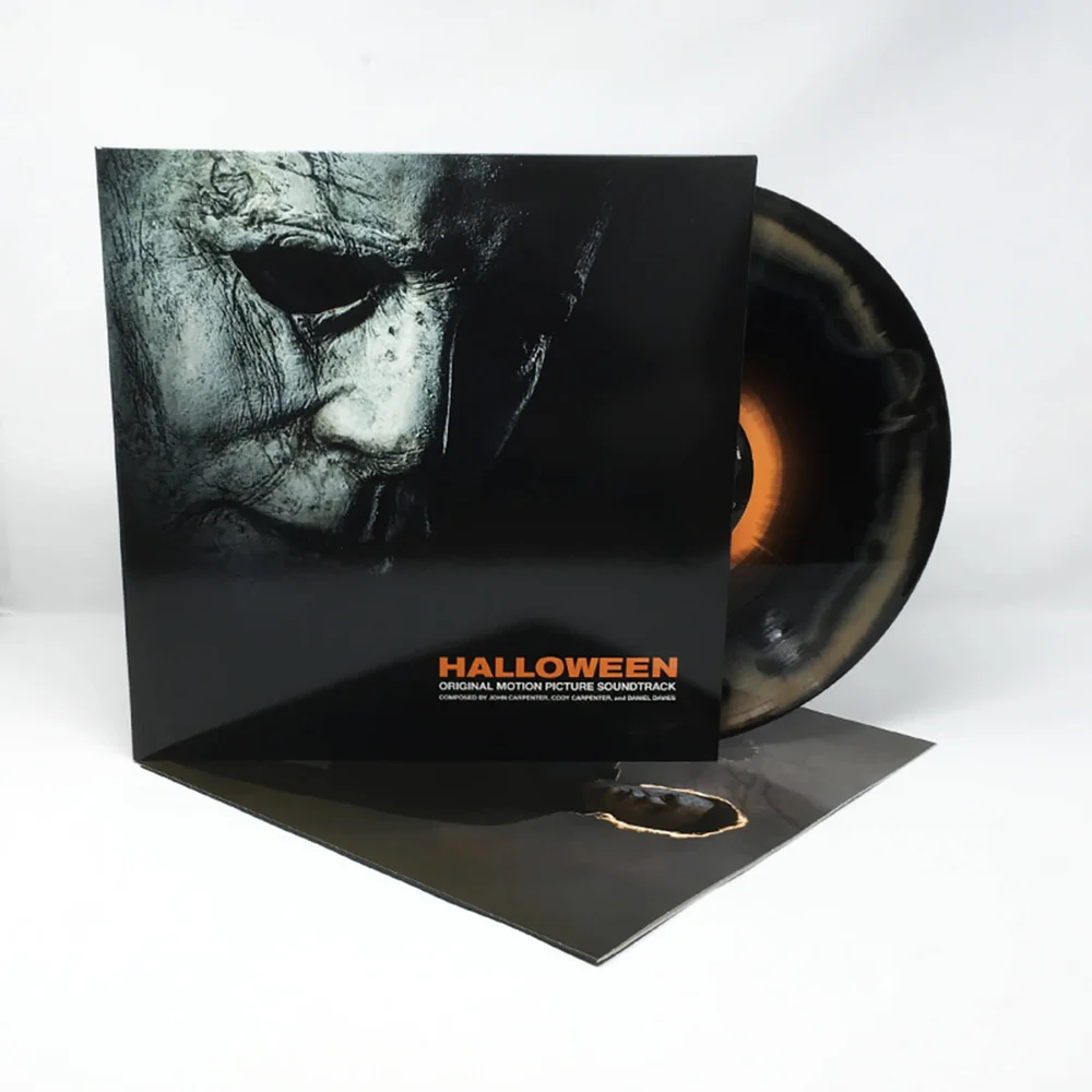 Halloween OST Orange and Black Starburst Colour LP Bild 1