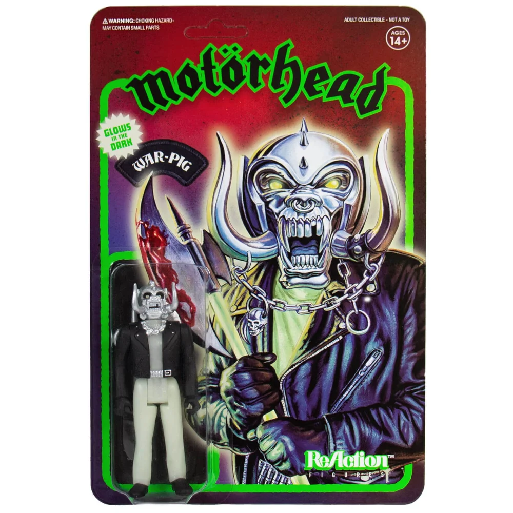 Super7 Motorhead ReAction Figur - Warpig (leuchtet im Dunkeln) Bild 1