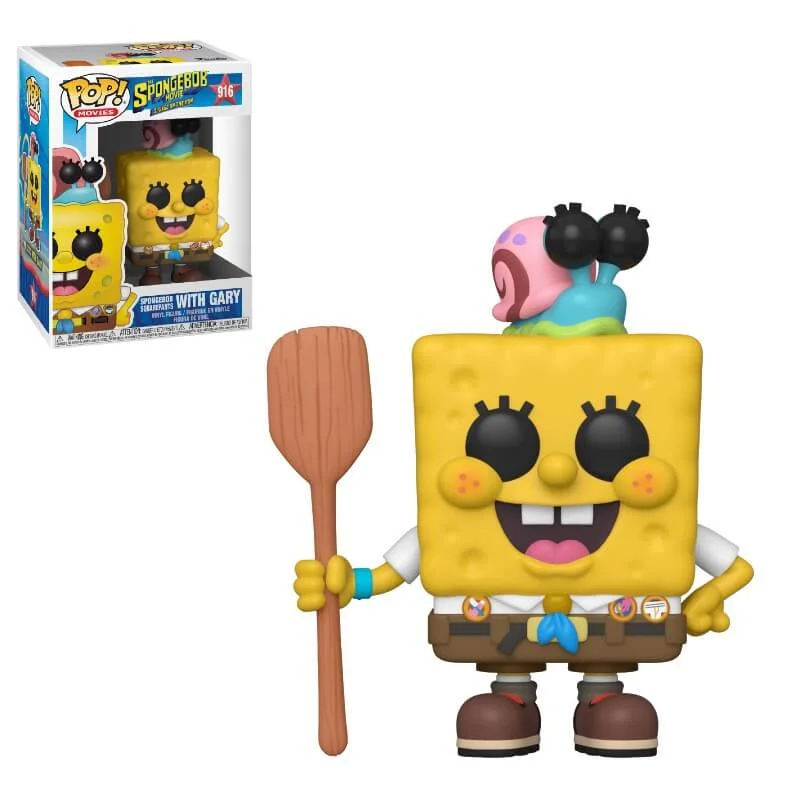 Spongebob Movie Spongebob in Camping Gear Pop! Vinyl Figure Bild 1