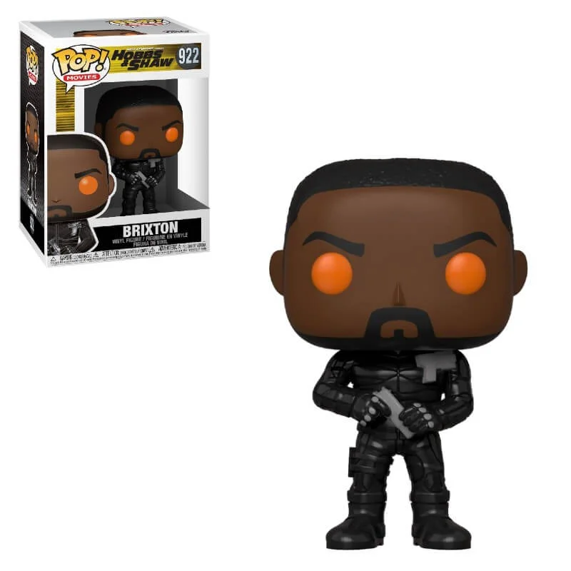 Hobbs & Shaw Brixton with Orange Eyes Pop! Vinylfigur Bild 1