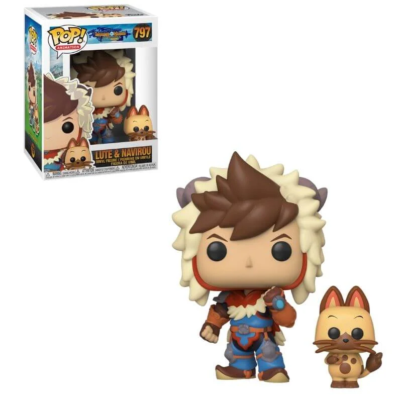 Monster Hunter Lute with Navirou Pop! Vinylfigur Bild 1