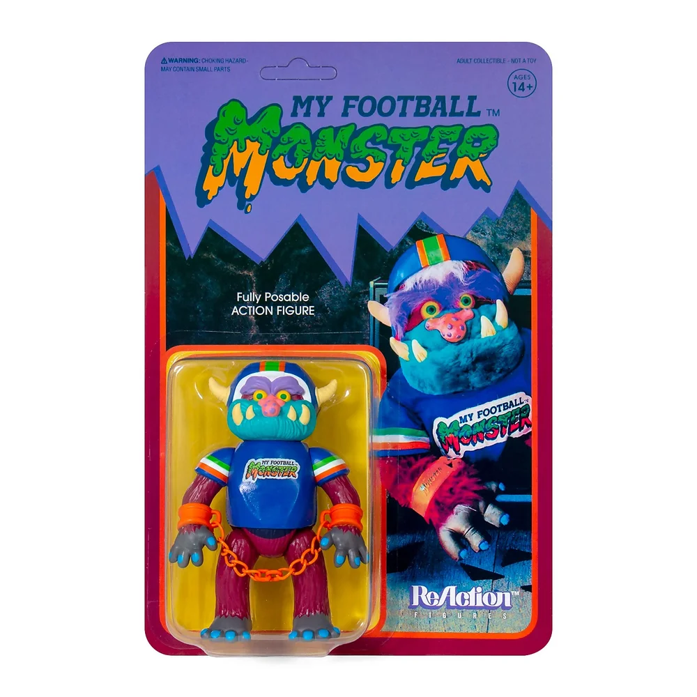 Super7 My Pet Monster ReActuin Figur - Football Monster Bild 1