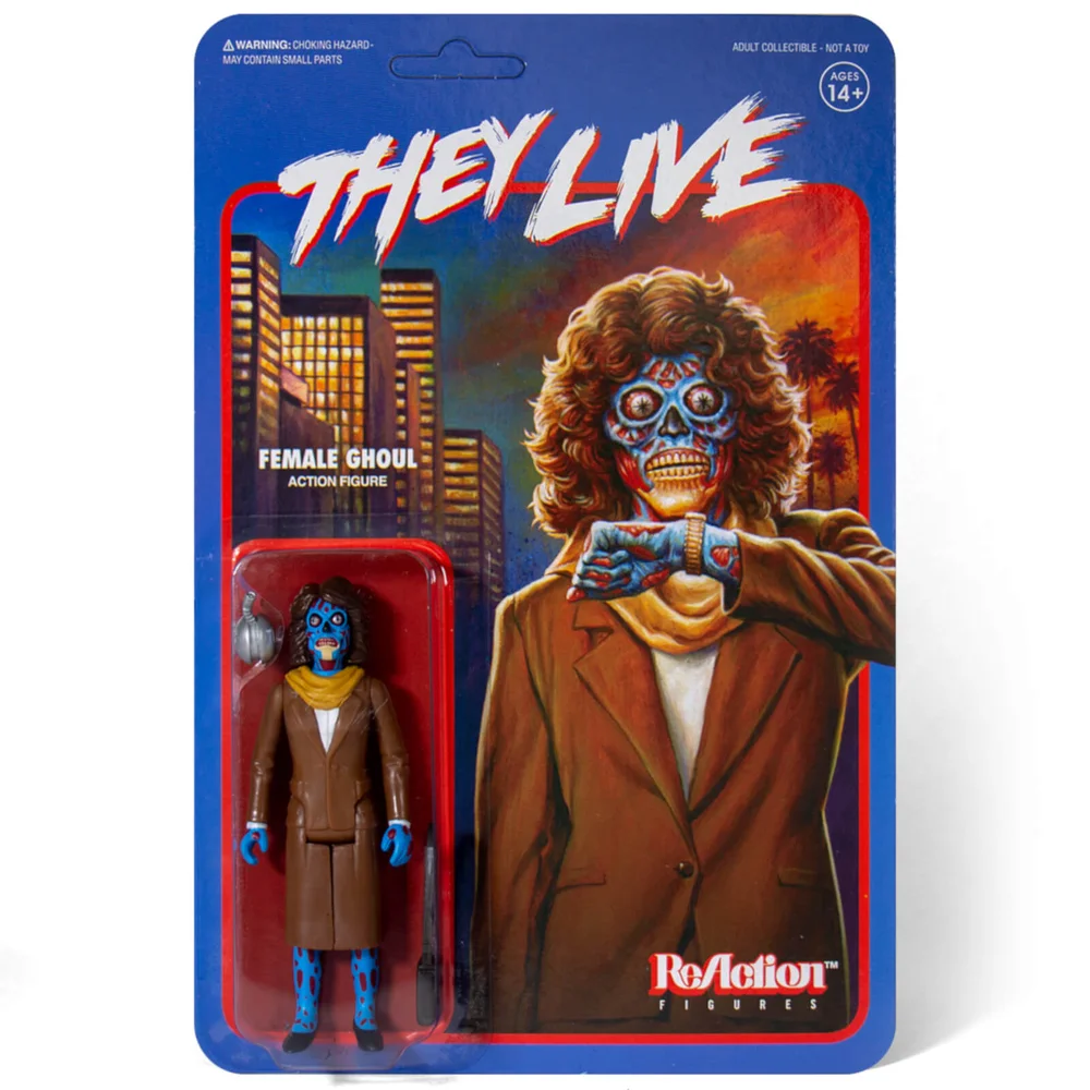 Super7 They Live ReActuin Figur - Female Alien Bild 1