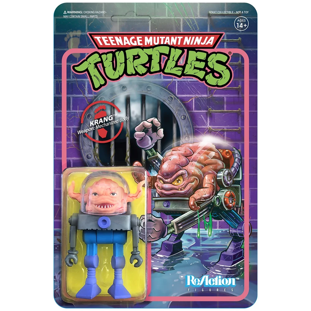 Super7 Teenage Mutant Ninja Turtles ReActuin Figur - Krang Bild 1