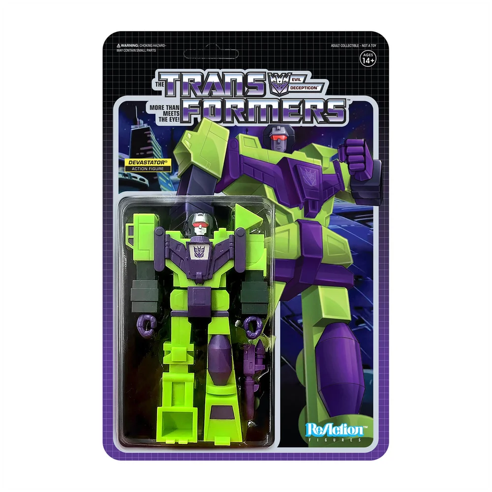 Super7 Transformers ReActionfigur - Devastator Bild 1