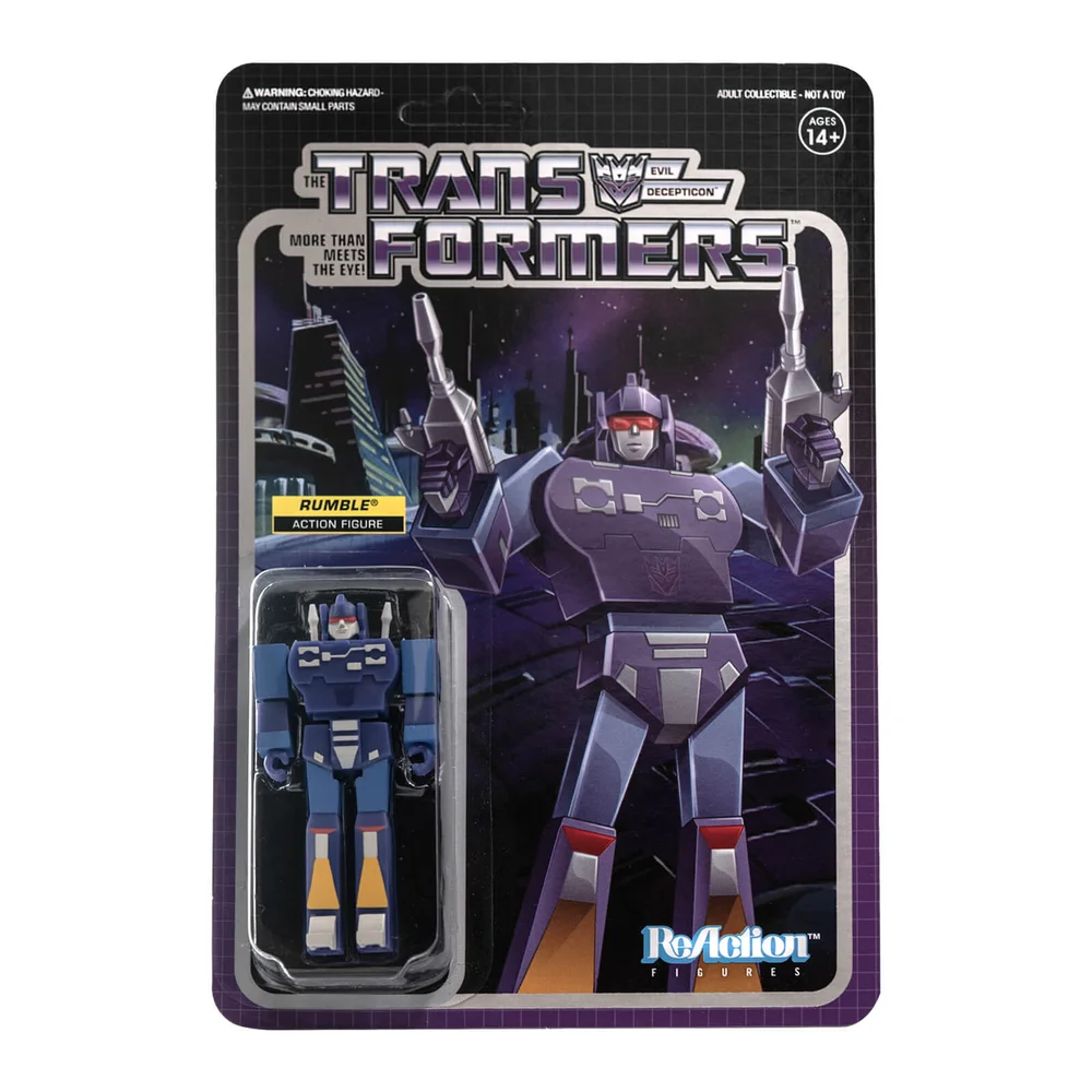 Super7 Transformers ReActionfigur - Rumble Bild 1