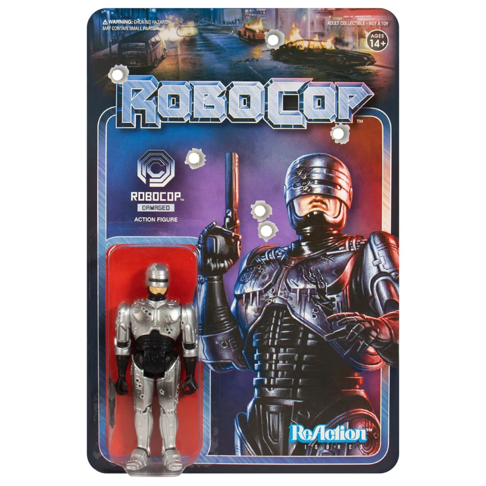Super7 Robocop ReAction Figure - Robocop Battle Damaged Bild 1