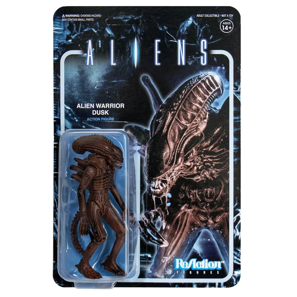Super7 Aliens ReActionfigur - Alien Warrior Dusk Braun Bild 1