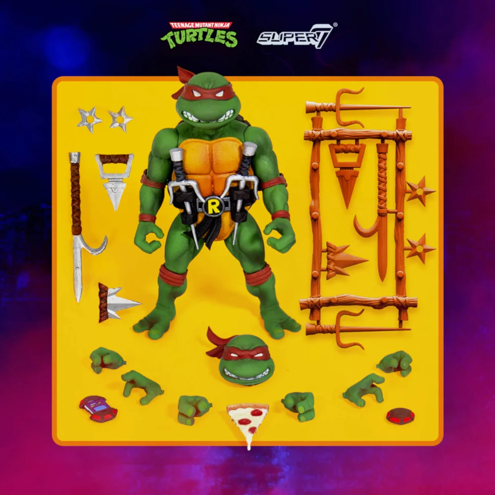 Super7 Teenage Mutant Ninja Turtles ULTIMATES! Figure - Raphael Bild 1