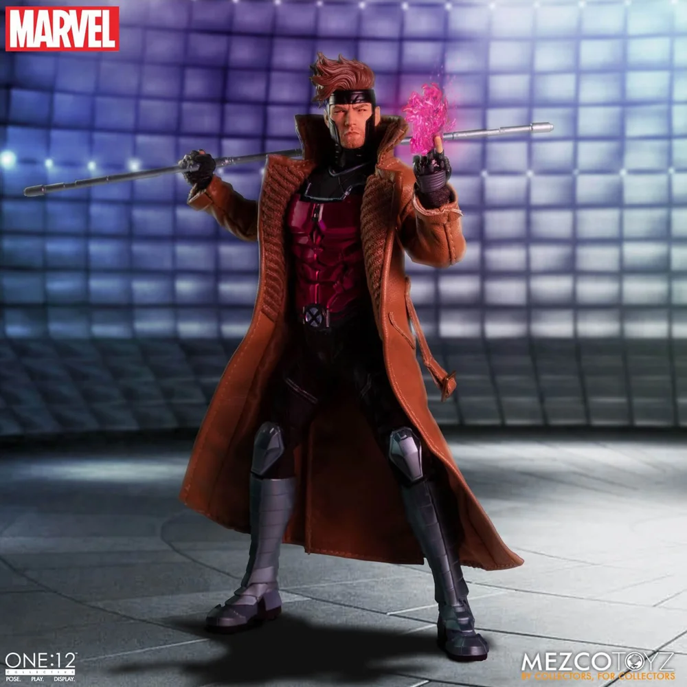 Mezco One:12 Collective Marvel Comics Gambit Figure Bild 1
