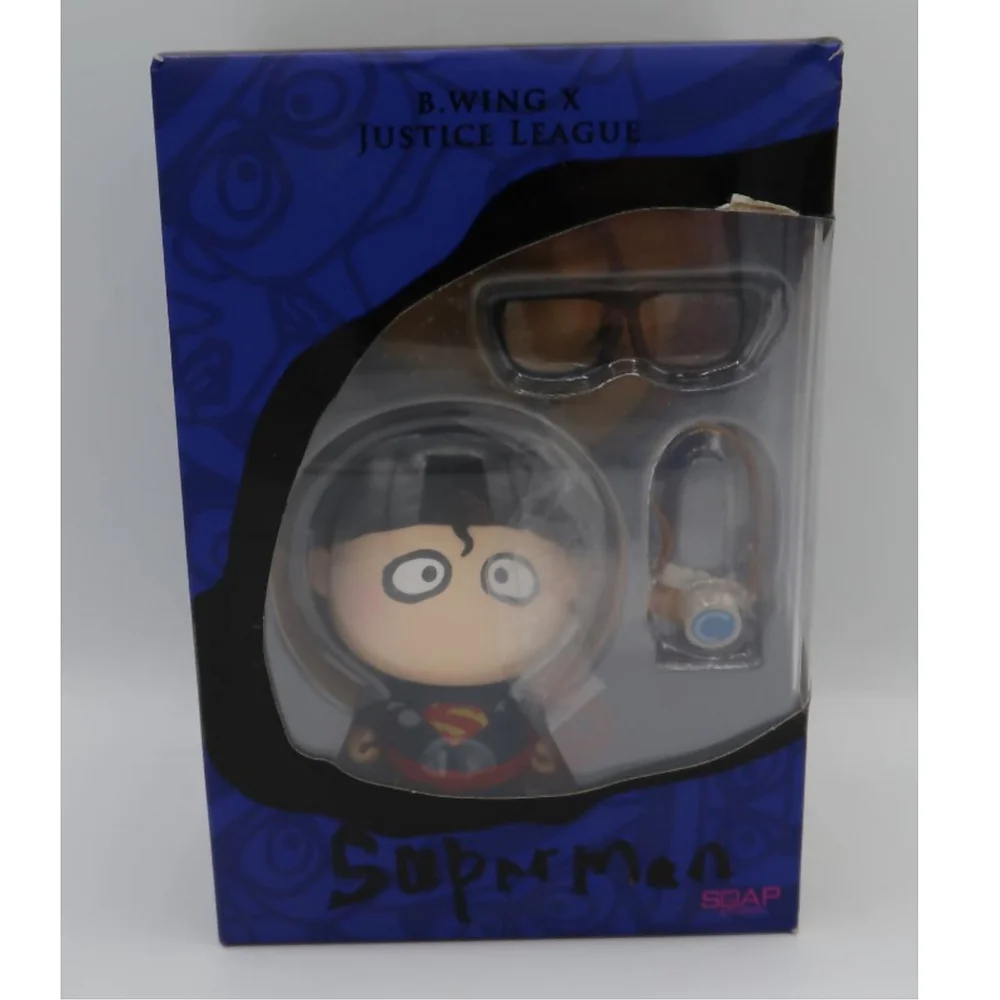 Soap Studios B.Wing X Justice League Superman 4" Sammelfigur - Zavvi UK Exclusive Bild 1