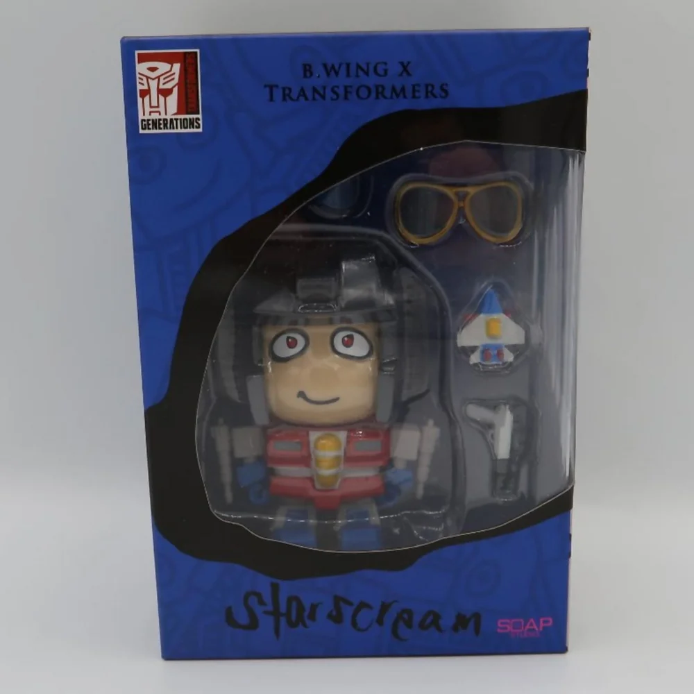 Soap Studios B.Wing X Transformers Starscream 4" Sammelfigur - Zavvi UK Exclusive Bild 1
