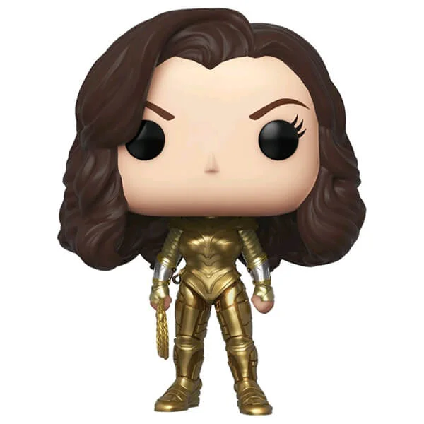 DC Comics - Wonder Woman mit goldfarbige Rüstung (Metallic) EXC Funko Pop! Vinyl Figur