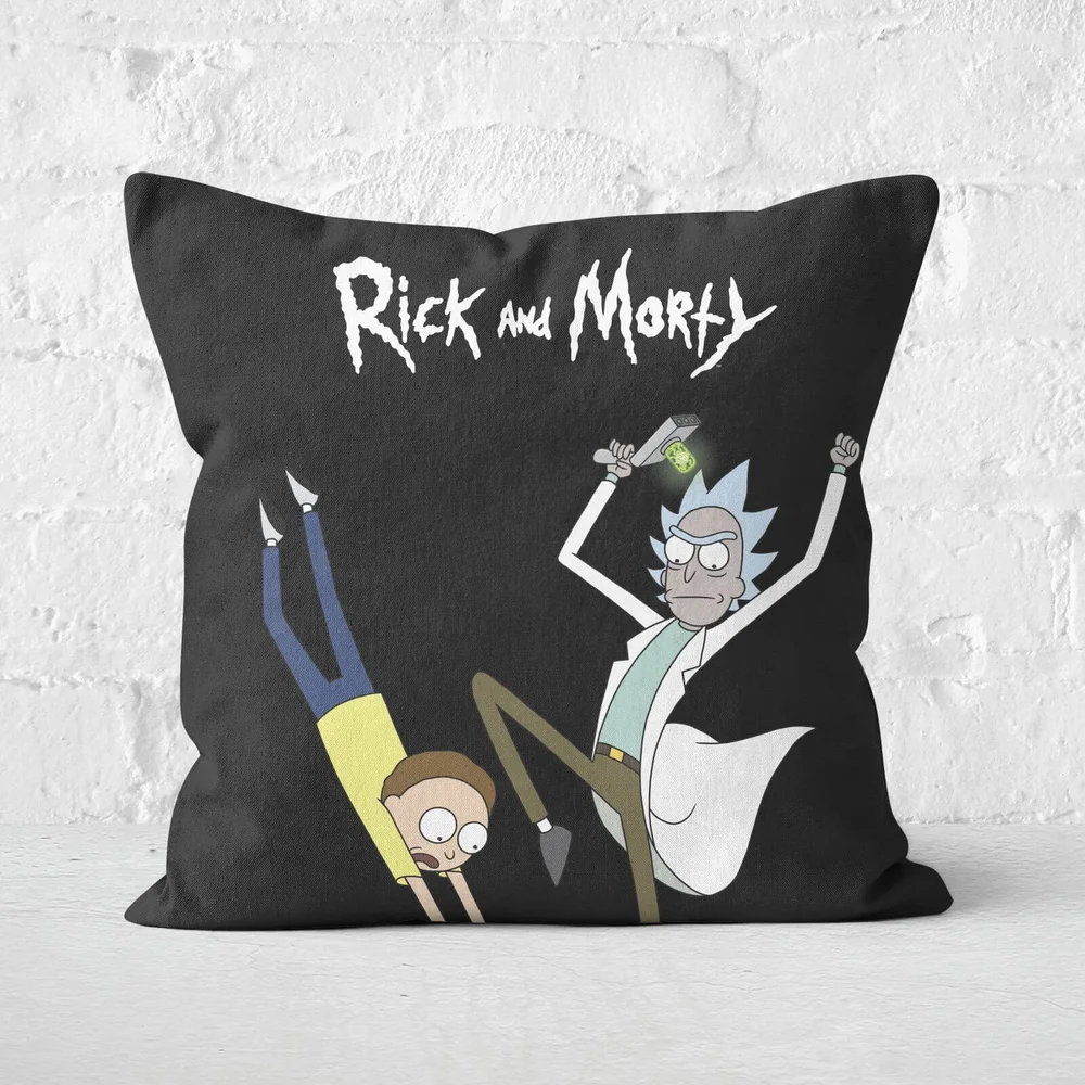 Rick And Morty Portal Square Cushion - 50x50cm - Soft Touch Bild 1