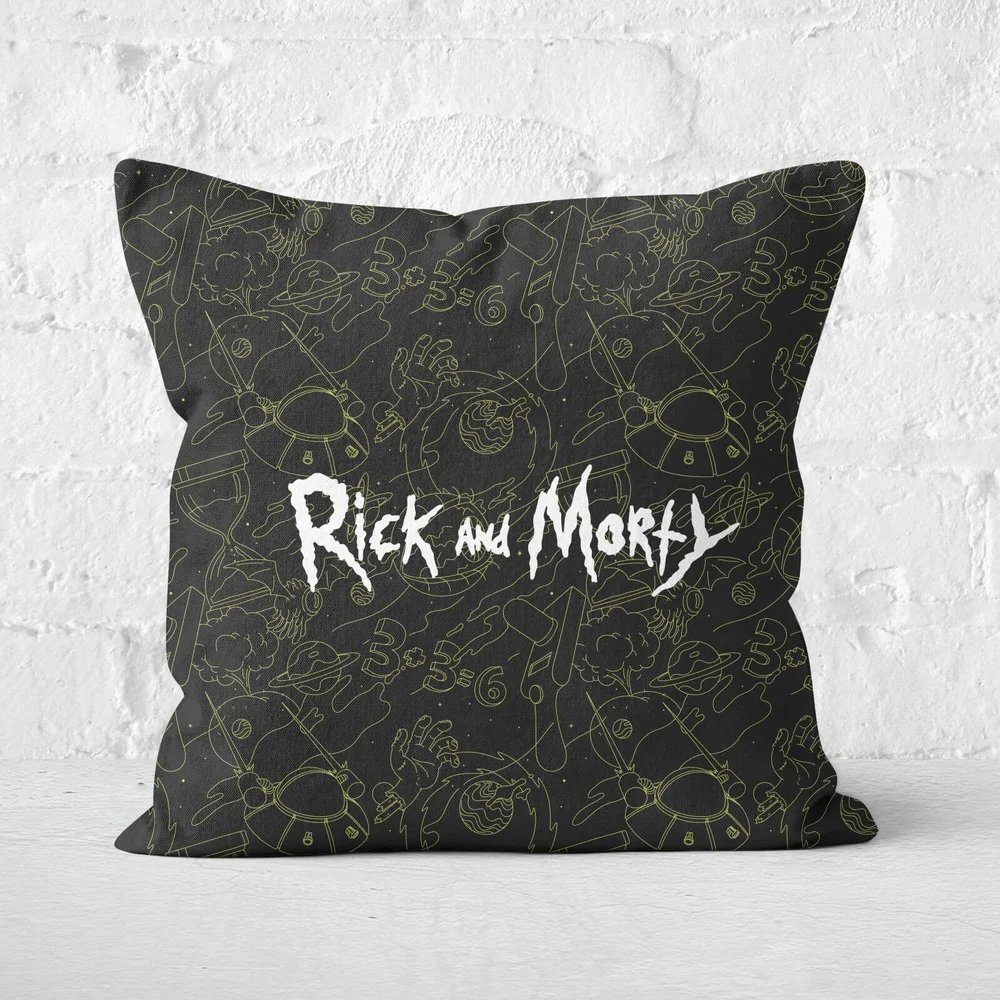 Rick And Morty Square Cushion - 50x50cm - Soft Touch Bild 1