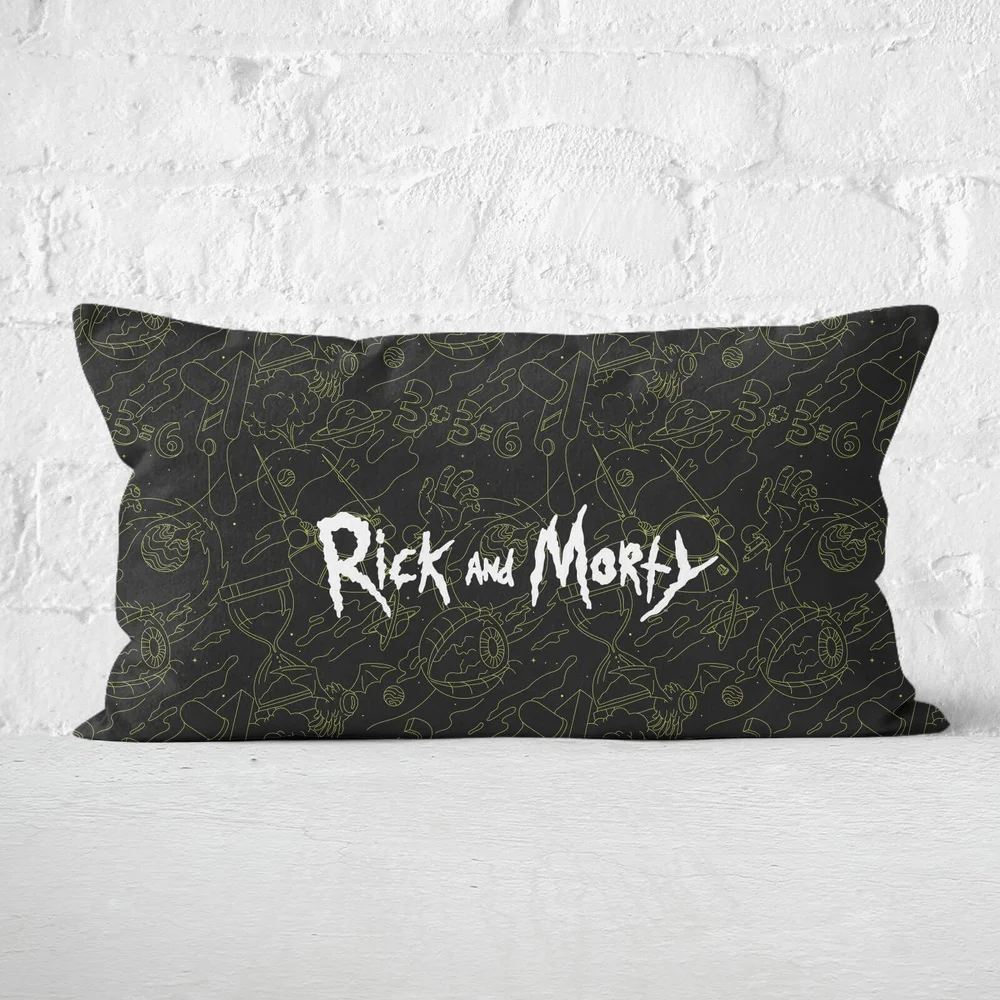 Rick And Morty Rectangular Cushion - Soft Touch Bild 1
