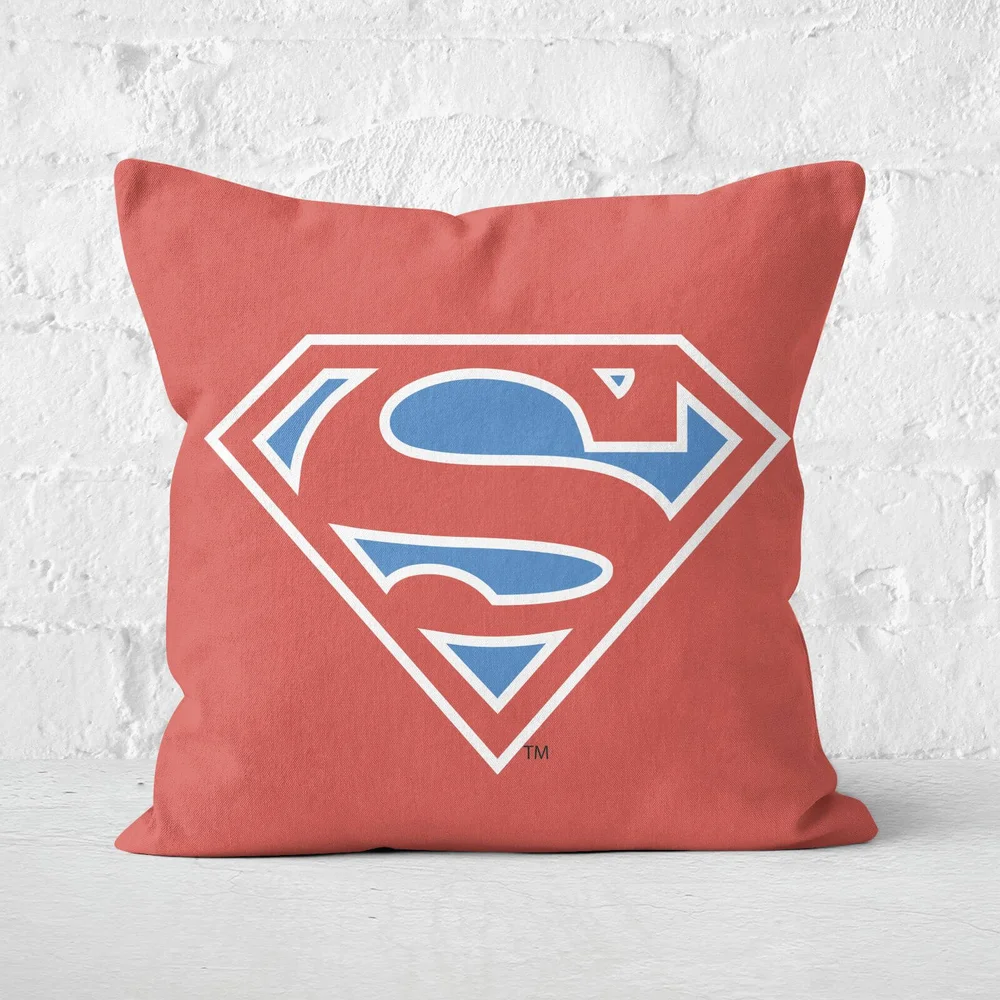 Superman Square Cushion - 40x40cm - Soft Touch Bild 1