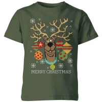 Scooby Doo Kids' Christmas T-Shirt - Forest Green