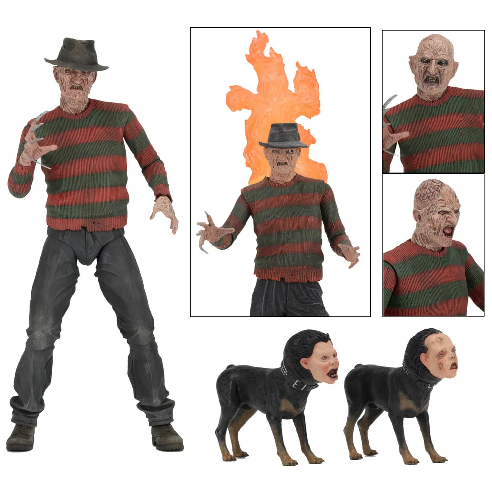 NECA Nightmare on Elm Street - 18 cm Actionfigur - Ultimativer Teil 2 Freddy Bild 1