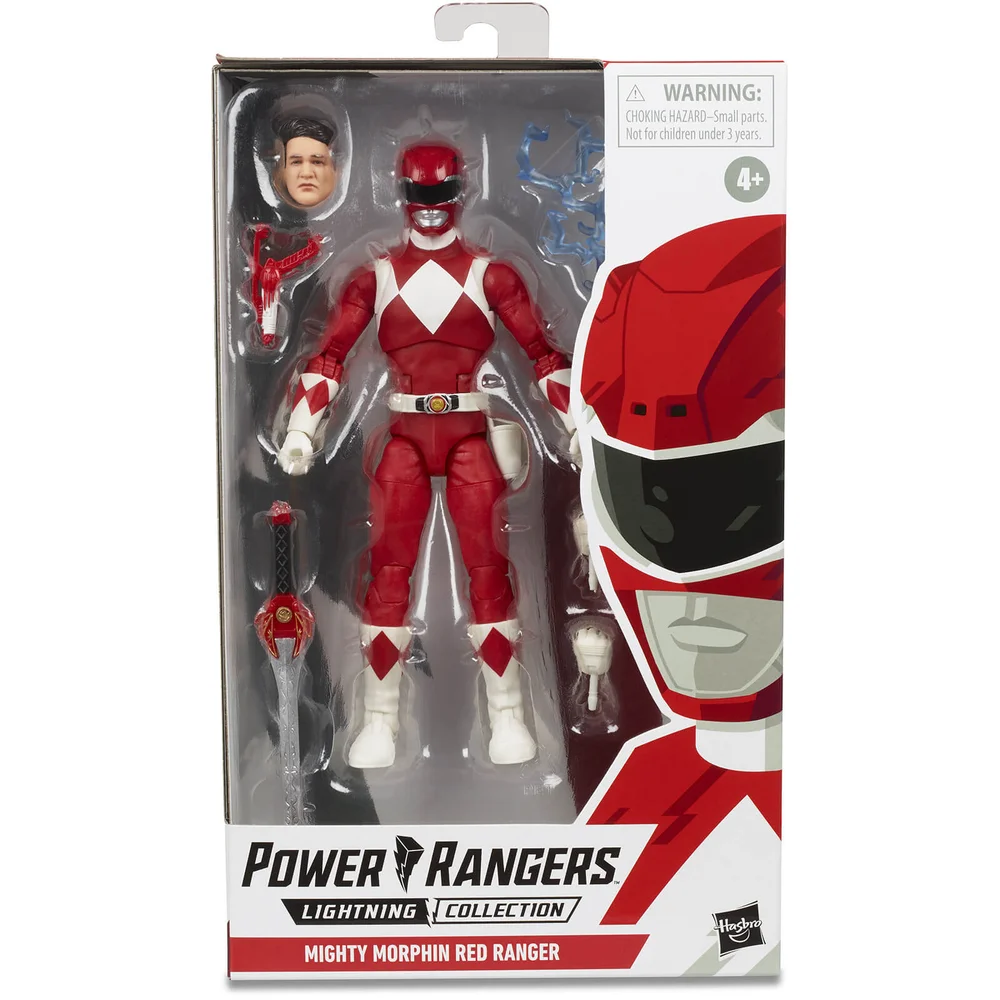 Hasbro Power Rangers Lightning Collection Mighty Morphin Roter Ranger Action-Figur Bild 1
