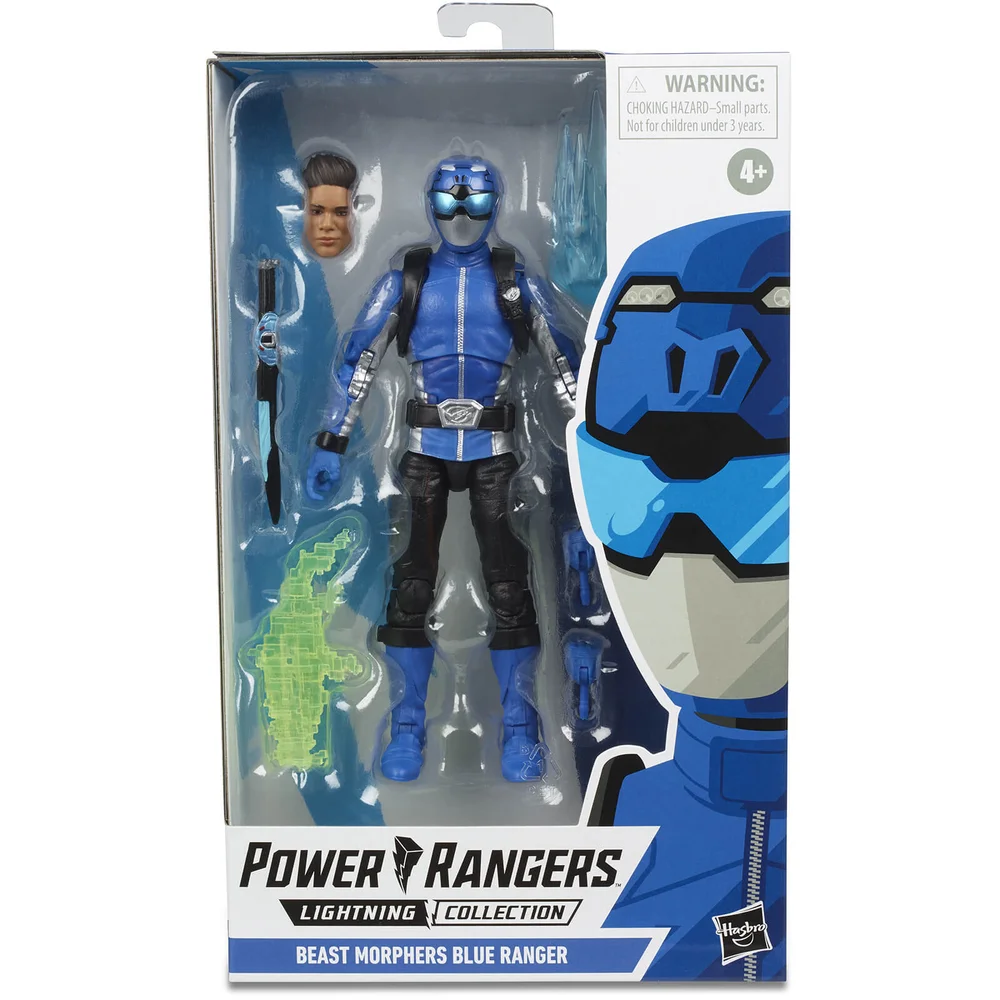 Hasbro Power Rangers Lightning Collection Beast Morphers Blue Ranger 6 Inch Action Figure Bild 1