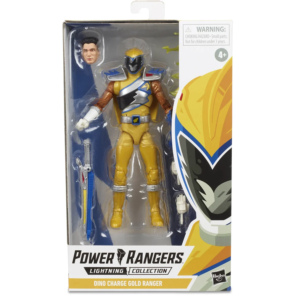 Hasbro Power Rangers Lightning Collection Dino Charge Gold Ranger 6 Inch Action Figure Bild 1