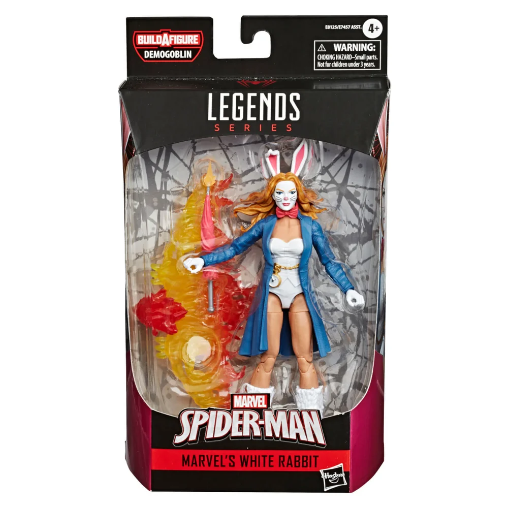 Hasbro Marvel Legends Spider-Man White Rabbit 6 Inch Action Figure Bild 1