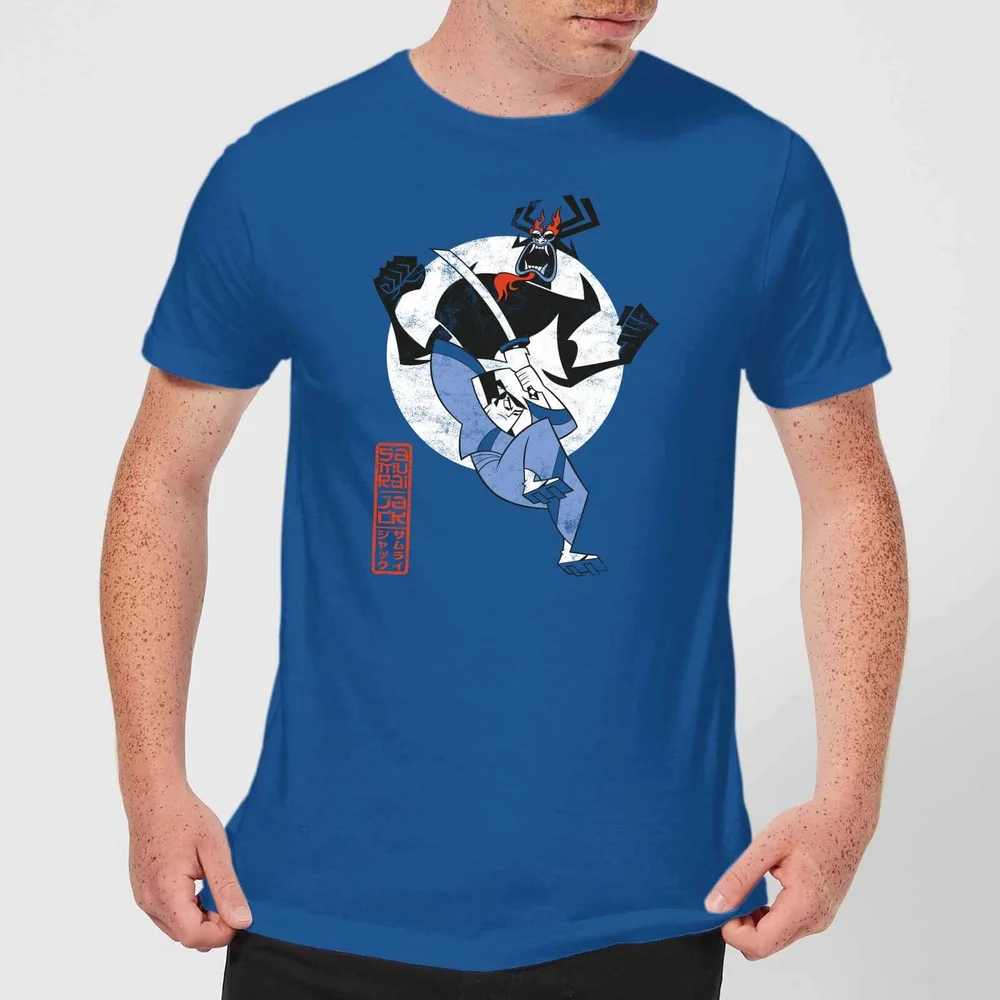 Samurai Jack Eternal Battle Men's T-Shirt - Royal Blue - S Bild 1