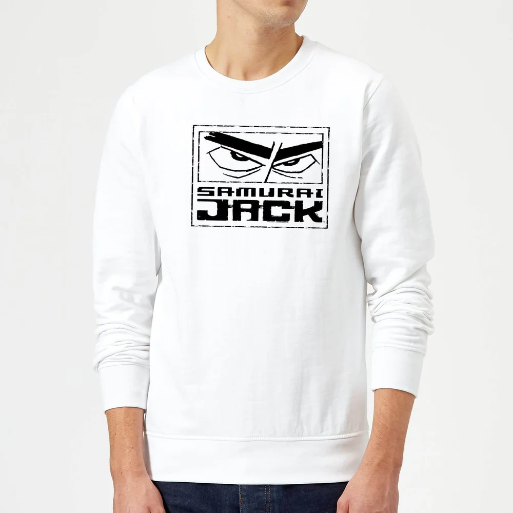 Samurai Jack Stylised Logo Sweatshirt - White - S Bild 1
