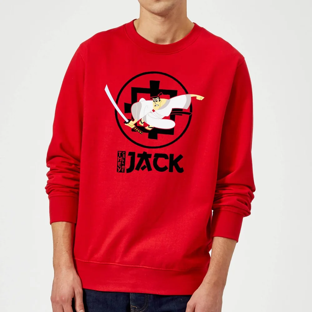 Samurai Jack They Call Me Jack Sweatshirt - Red - S Bild 1