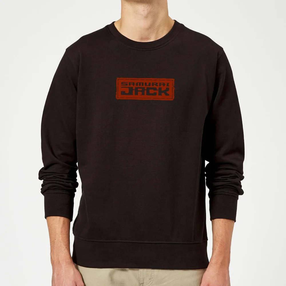 Samurai Jack Classic Logo Sweatshirt - Black - S Bild 1