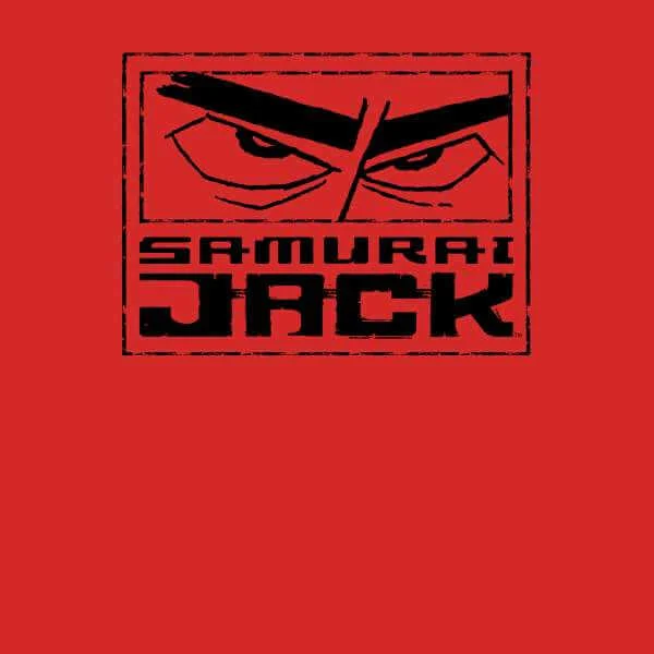 Samurai Jack Stylised Logo Sweatshirt - Red