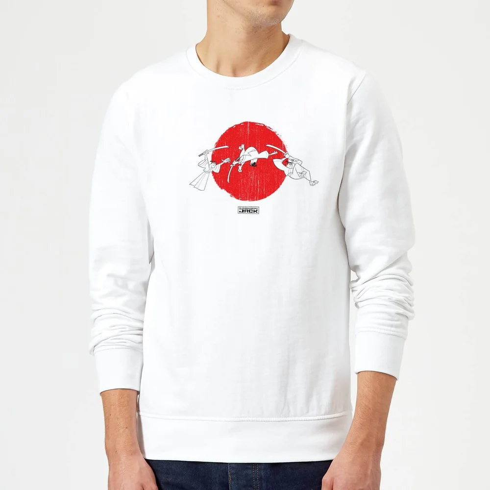 Samurai Jack Sunrise Sweatshirt - White - S Bild 1