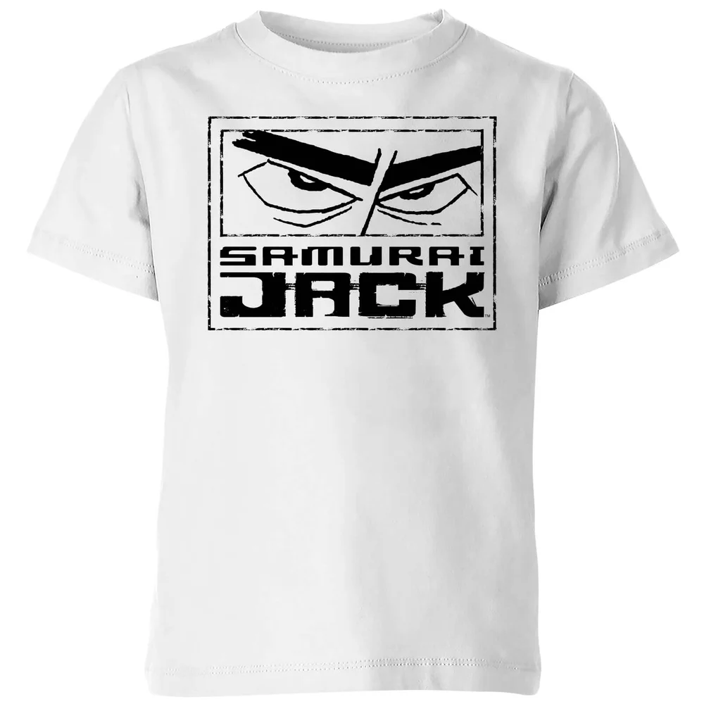 Samurai Jack Stylised Logo Kids' T-Shirt - White - 3-4 Jahre Bild 1