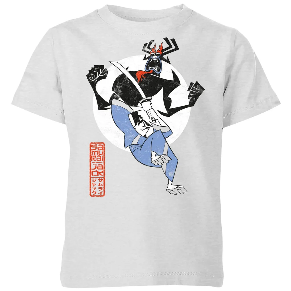 Samurai Jack Eternal Battle Kids' T-Shirt - Grey - 3-4 Jahre Bild 1