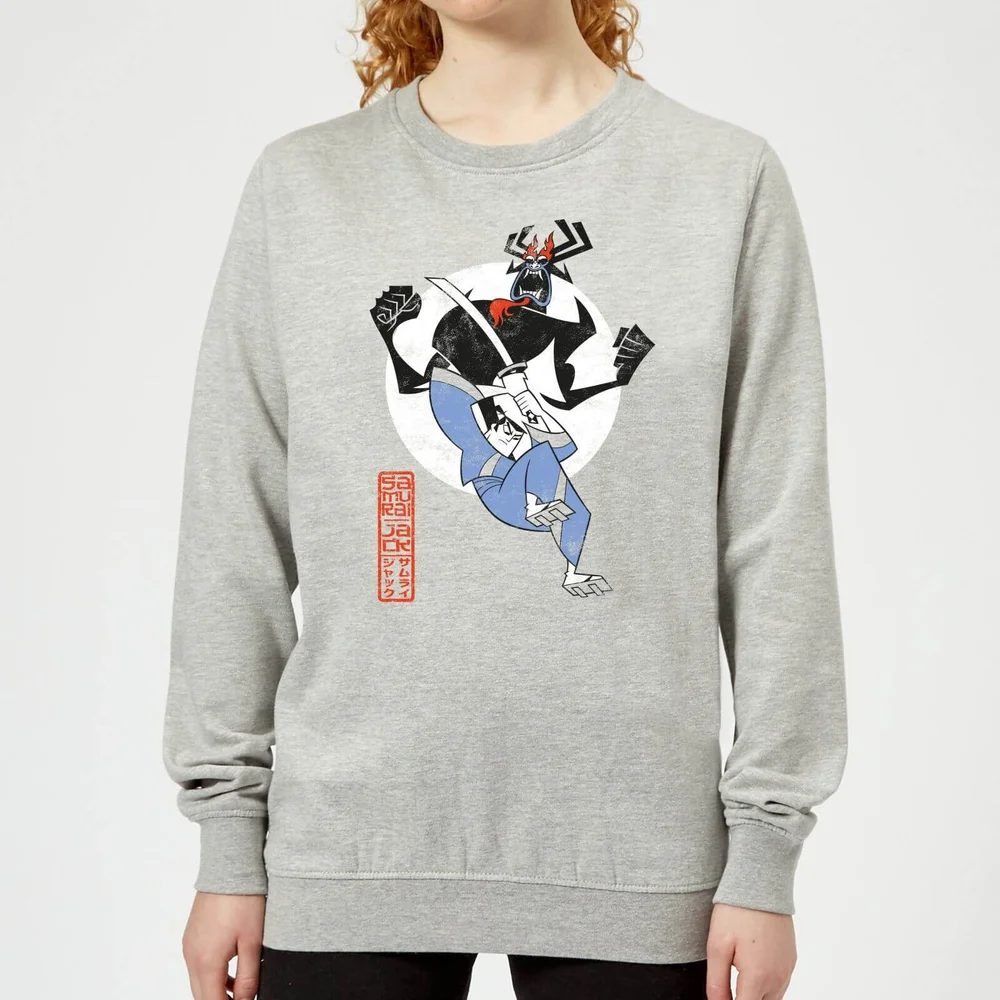 Samurai Jack Eternal Battle Women's Sweatshirt - Grey - 3XL - Grau Bild 1