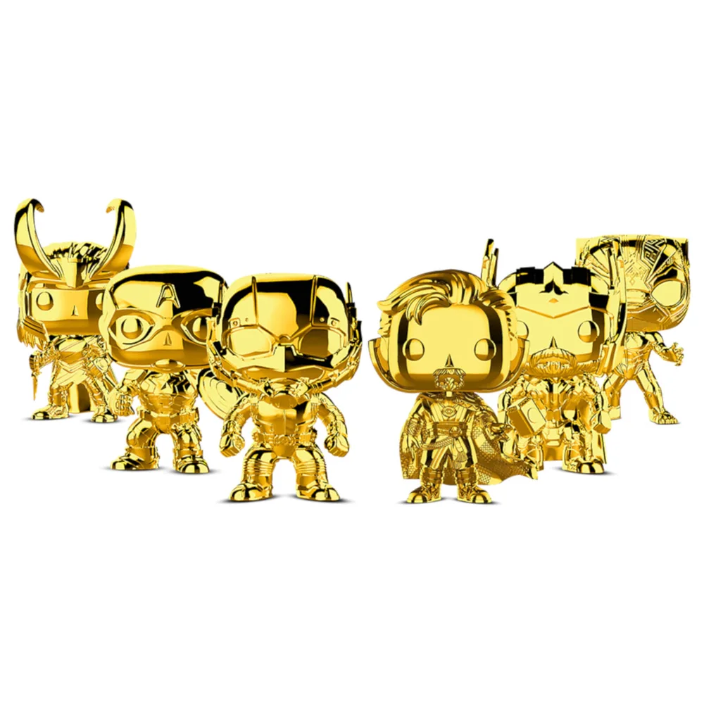 Funko Pop! Vinyl Marvel Studios 10 Chrome Bundle - 6 Pack Bild 1